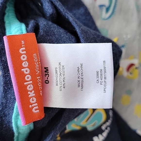 Baby Shark outfit, top 0-3m and bottom 3-6m - Picture 5 of 5